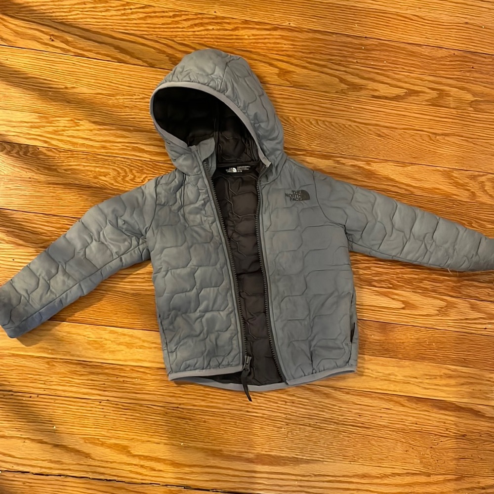 NorthFace TODDLER THERMOBALL™ HOODIE- gray